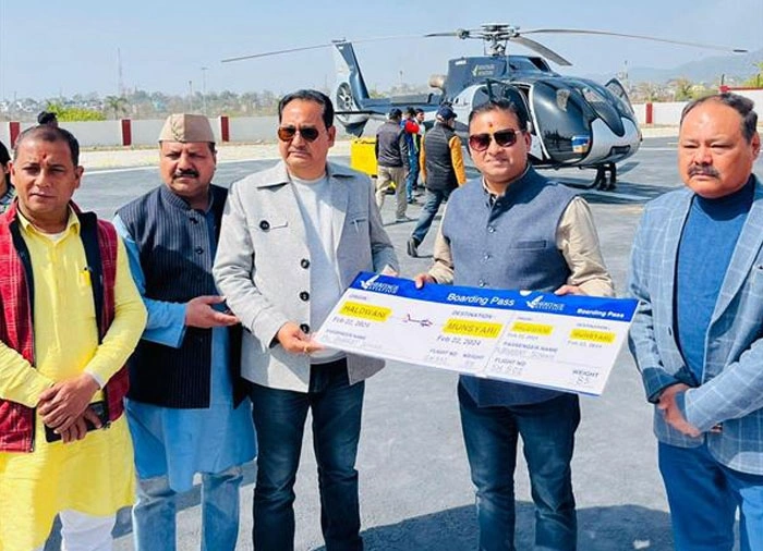 Chardham Yatra by helicopter services by Heritage Aviation in 2024